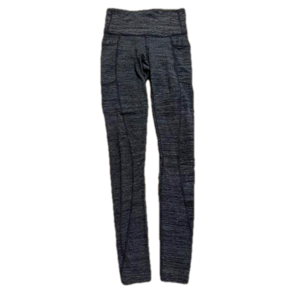 Athleta High Rise Spacedye Chaturanga to Town Tight Black SIZE Small  #479049